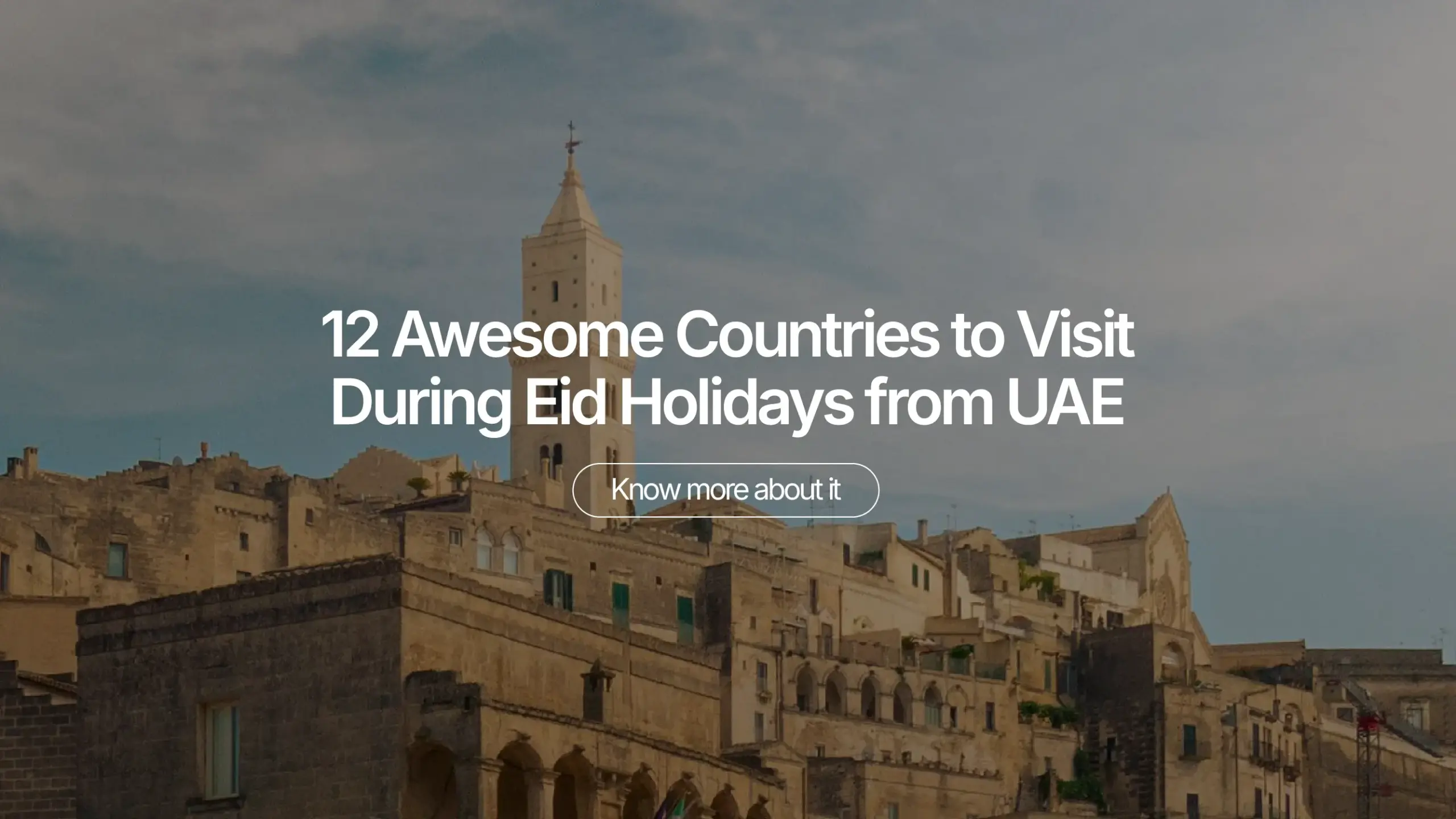 12 Awesome Countries to Visit During Eid Holidays from UAE
