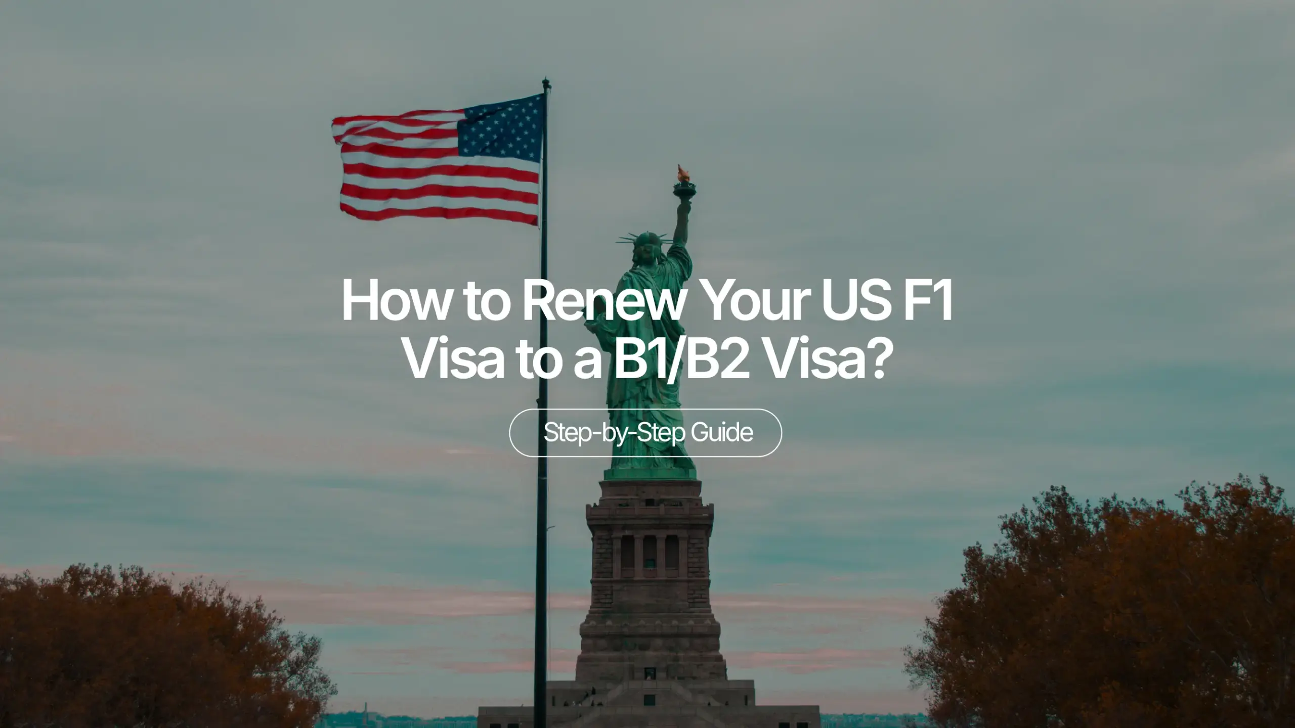 How to Renew Your US F1 Visa to a B1/B2 Visa? Step-by-Step Guide