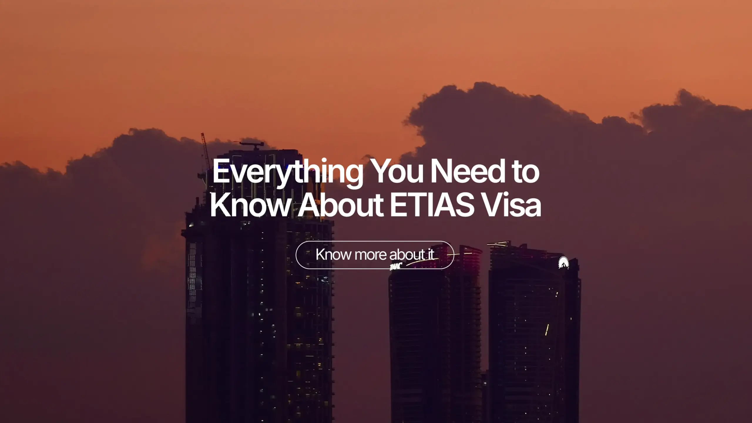 Everything You Need to Know About ETIAS Visa