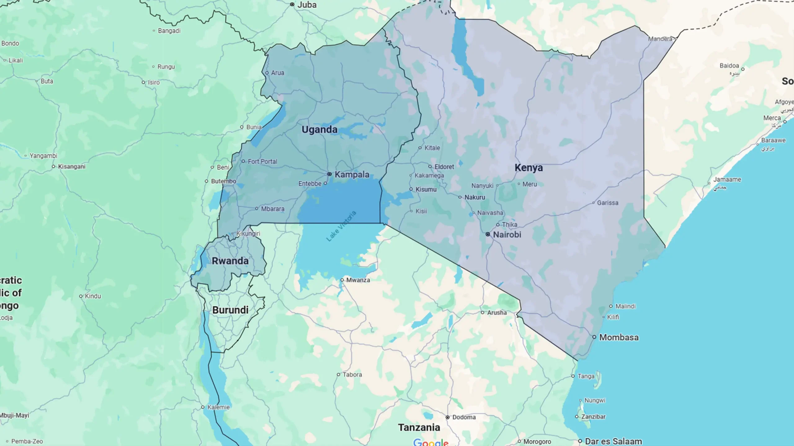 Countries Are Included in the East African Tourist Visa