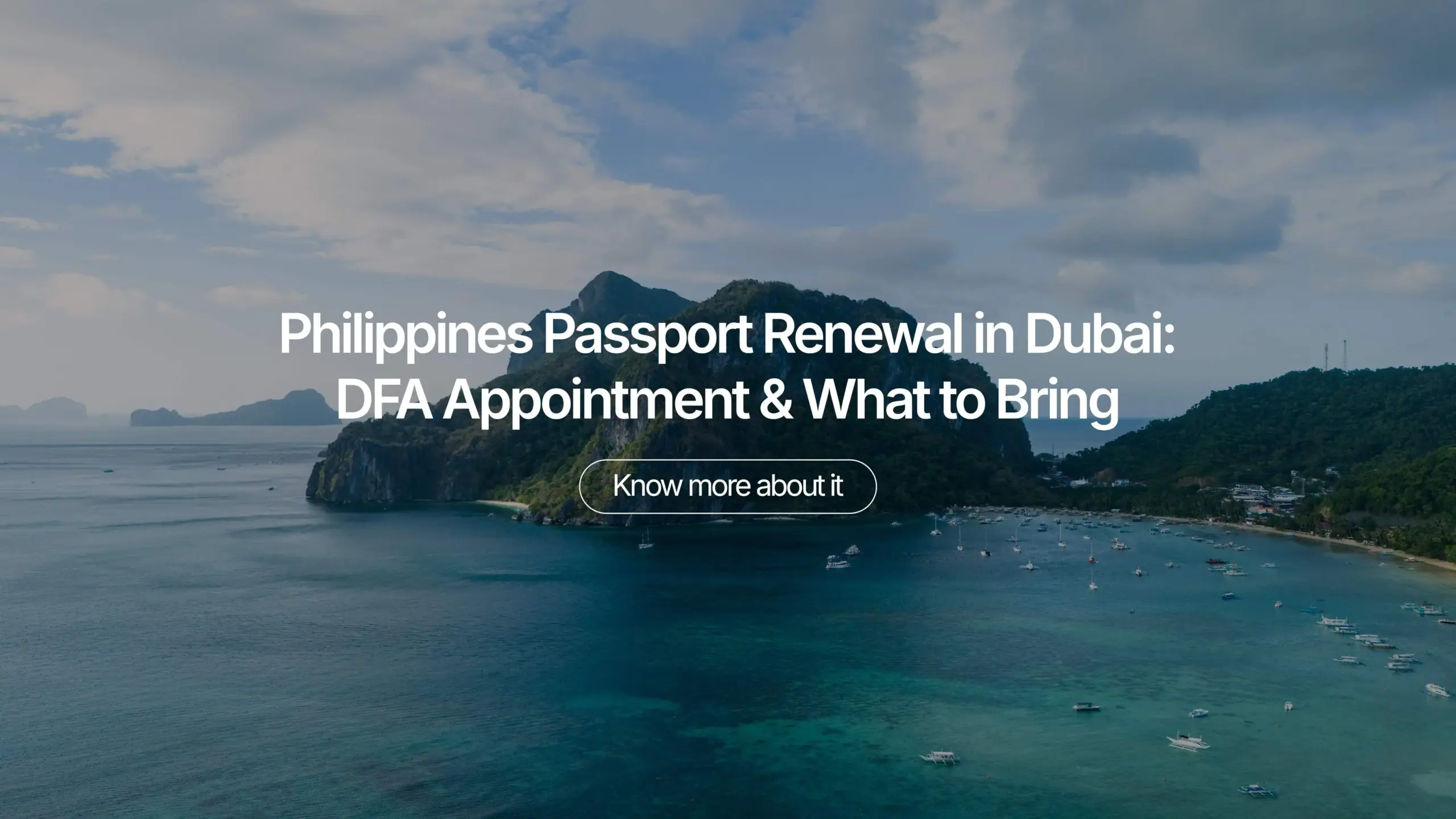 Philippines Passport Renewal in Dubai: DFA Appointment & What to Bring