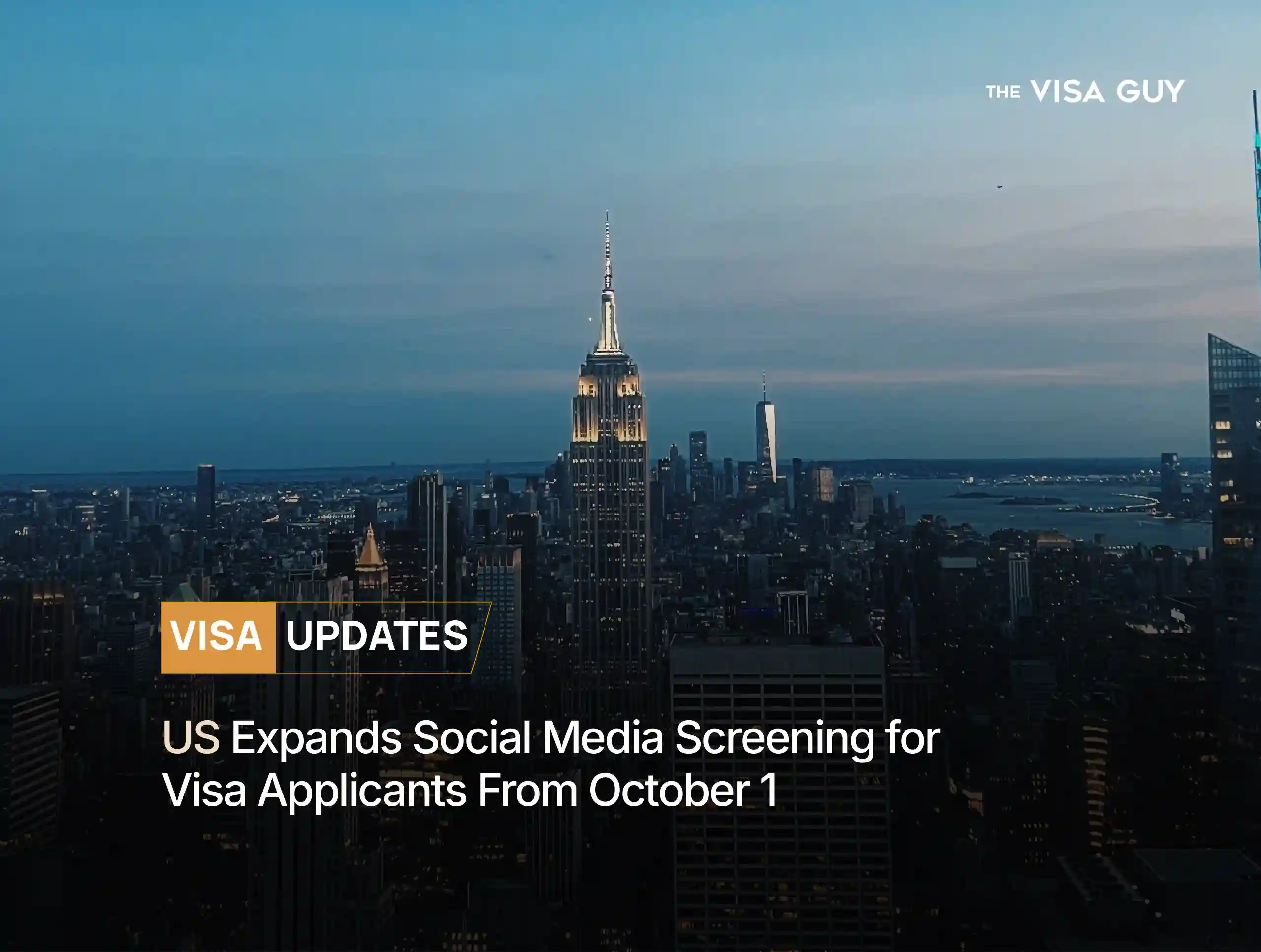 US visa rule changes: Public Social Media Now Required